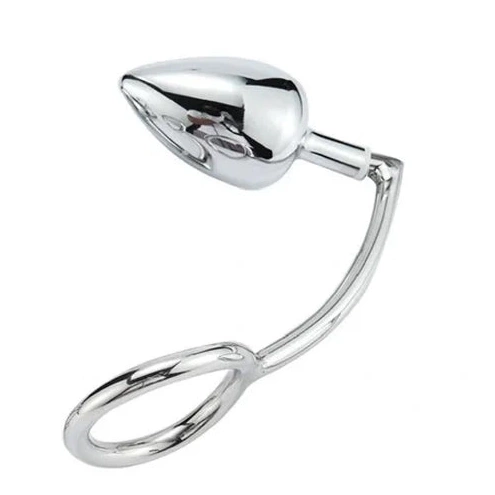 with Ring 4663 Cock Anal Hook Stainless DiscreetChoice Set Steel 1202